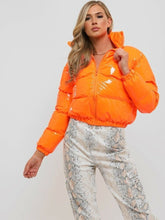 Load image into Gallery viewer, Solid color mirror zipper jacket（AY1491）
