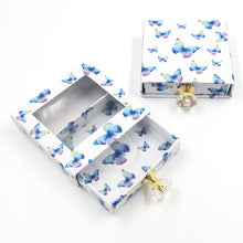 Load image into Gallery viewer, Hot sale butterfly printing false eyelashes packaging box
