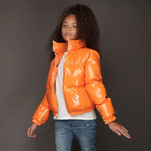 Load image into Gallery viewer, Children&#39;s trendy shiny cotton jacket（AY1418）
