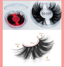 Load image into Gallery viewer, Sender false eyelashes mink hair AH2061
