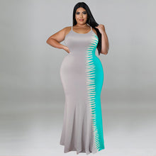 Load image into Gallery viewer, Plus Contrast Slip Dress（AY2170）
