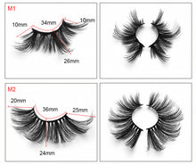 Load image into Gallery viewer, Hot selling 25mm8D imitation mink false eyelashes
