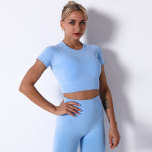 Load image into Gallery viewer, Hot sale seamless yoga sportswear Top
