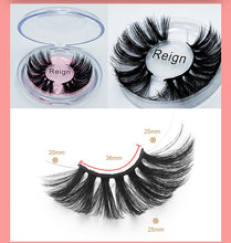 Load image into Gallery viewer, Sender false eyelashes mink hair AH2061
