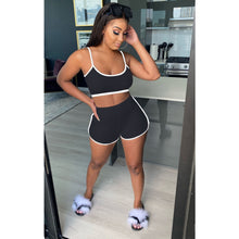 Load image into Gallery viewer, High-elastic tank two-piece suit AY1017
