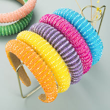 Load image into Gallery viewer, candy color beaded headband
