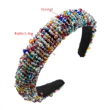 Load image into Gallery viewer, Hand Beaded Crystal Headband（AE4101）
