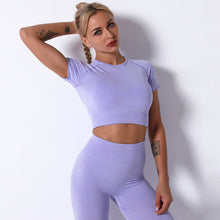 Load image into Gallery viewer, Hot sale seamless yoga sportswear Top
