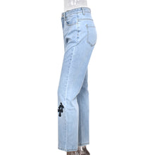 Load image into Gallery viewer, Fashion embroidered jeans（AY1756）
