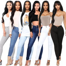 Load image into Gallery viewer, Hot selling skinny solid color high stretch jeans(Only pants)
