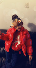 Load image into Gallery viewer, Children&#39;s trendy shiny cotton jacket（AY1418）
