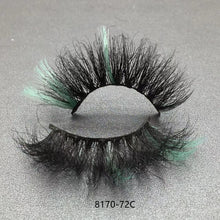 Load image into Gallery viewer, Color Mink Hair False Eyelashes (1pair ) AH5058
