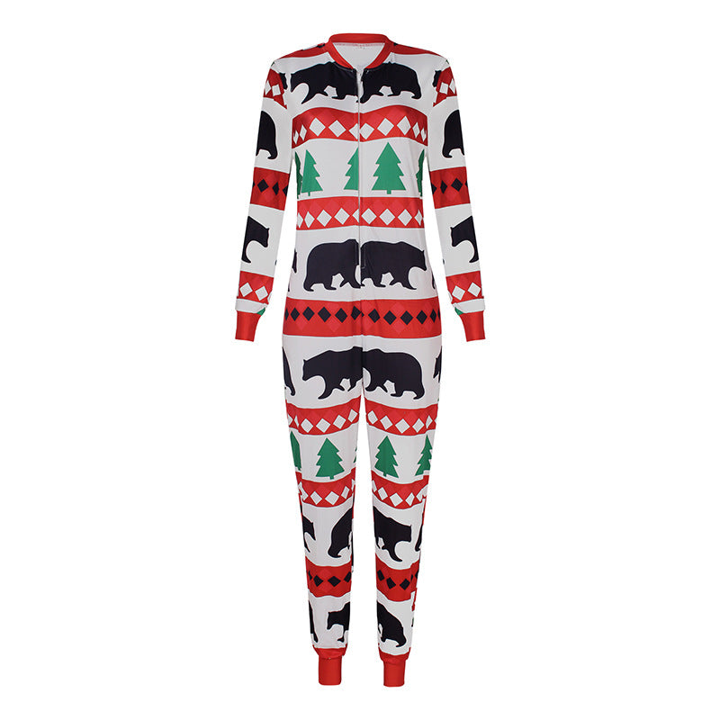 Christmas parent-child home jumpsuit（AY1508）