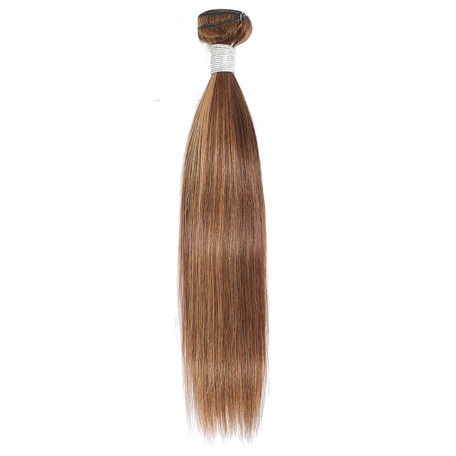 10A straight bone bundles human hair AH5068