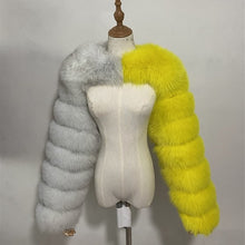 Load image into Gallery viewer, Fashion faux fur jacket（AY1360)
