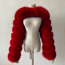 Load image into Gallery viewer, Fashion faux fur jacket（AY1360)
