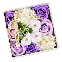 Load image into Gallery viewer, Soap flower gift box rose flower gift box（AE4082）
