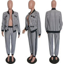 Load image into Gallery viewer, Print Button Jacket Pants Set（AY2354）
