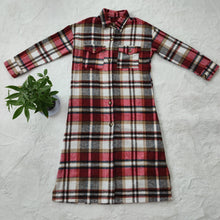 Load image into Gallery viewer, Fashion plaid shirt coat（AY2399）
