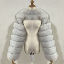 Load image into Gallery viewer, Fashion faux fur jacket（AY1360)
