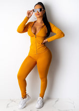 Load image into Gallery viewer, Hot selling solid color zipper hooded suit
