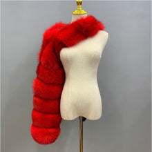 Load image into Gallery viewer, Trendy faux fur shawl jacket（AY1361)
