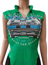 Load image into Gallery viewer, Printed irregular  T-shirt  two piece set AY2099

