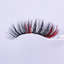 Load image into Gallery viewer, Glitter pink colored false eyelashes moq 5 piece (AH5063)
