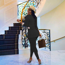 Load image into Gallery viewer, New color blocking suit two-piece set（AY2416）
