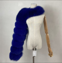 Load image into Gallery viewer, Trendy faux fur shawl jacket（AY1361)
