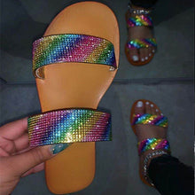 Load image into Gallery viewer, Hot selling shiny slippers
