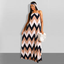 Load image into Gallery viewer, Sling loose long dress (AY2065)
