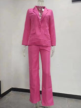 Load image into Gallery viewer, Fashion solid color suit（AY2359）
