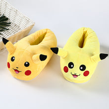 Load image into Gallery viewer, Hot selling Pikachu creative plush slippers（HPSD130)
