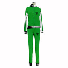Load image into Gallery viewer, Patchwork Print Jacket Two Piece（AY2390）

