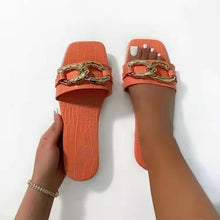 Load image into Gallery viewer, New chain slippers (HPSD007）
