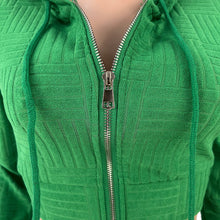Load image into Gallery viewer, Fashion Solid Color Hooded Two Piece Set（AY2375）
