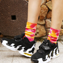 Load image into Gallery viewer, Personality thick thread tie-dye long tube cotton socks（AE4047
