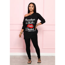 Load image into Gallery viewer, fashion casual printing two-piece set（AY2464）
