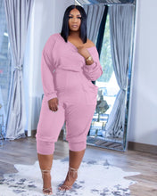 Load image into Gallery viewer, Casual slanted shoulder feet solid jumpsuit（AY1445）
