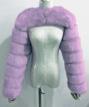 Load image into Gallery viewer, Fashion faux fur jacket（AY1360)
