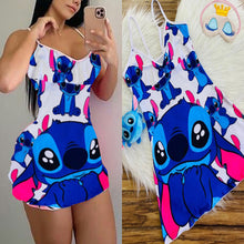 Load image into Gallery viewer, Cartoon print suspender dress（AY1566）
