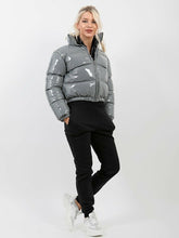 Load image into Gallery viewer, Solid color mirror zipper jacket（AY1491）
