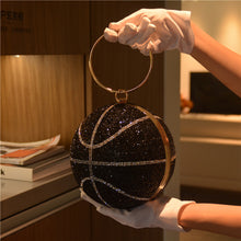 Load image into Gallery viewer, Hot rhinestone basketball handbag DN1033
