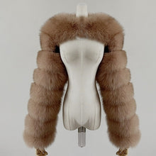 Load image into Gallery viewer, Fashion faux fur jacket（AY1360)
