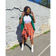 Load image into Gallery viewer, Fashion irregular plaid skirt（AY1783）
