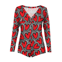 Load image into Gallery viewer, Fashion printed slim bodysuit（AY1645）
