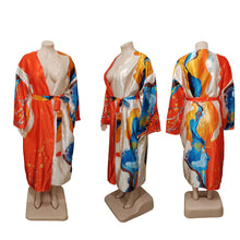 Load image into Gallery viewer, New print cardigan pajamas（AY2344）
