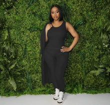 Load image into Gallery viewer, Solid color long cardigan pants suit（AY1224）
