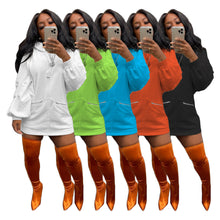 Load image into Gallery viewer, Fashion Zip Solid Color Hoodie（AY2345）
